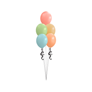 Table Bouquet (5 Balloons)