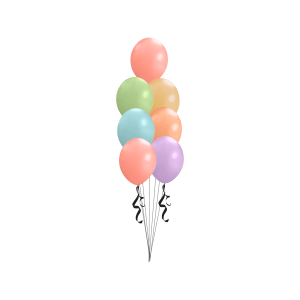 Floor Bouquet (7 Balloons)